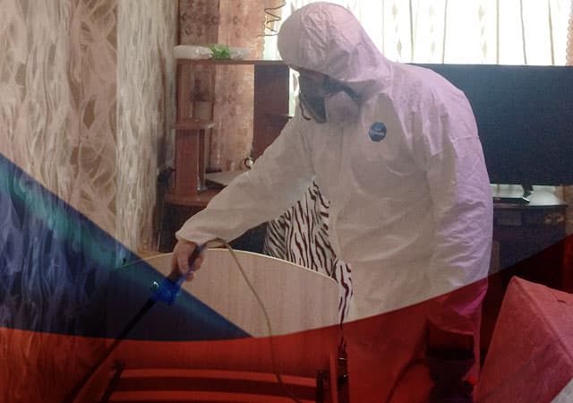 Проведение дезинфекции помещений - санитарная обработка квартиры в Голицыно